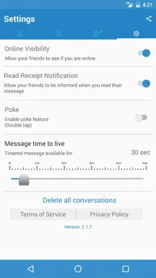 Sayfe Secure Private Messenger android App screenshot 1